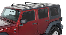 Kit de 2x Barres de toit Vortex SG Black - Jeep JK/JL/JT 4 portes - RHINO-RACK - Jeep Gladiator JT