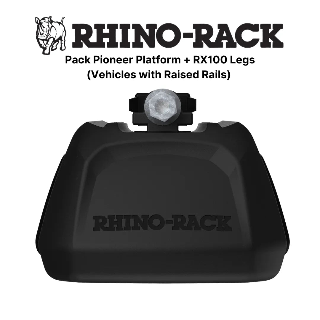 Kit Galerie de Toit 1900x1240mm sur Barres Longitudinales - RHINO-RACK - Mitsubishi Pajero 1996-2007