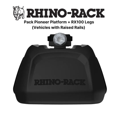 Kit Galerie de Toit 1900x1240mm sur Barres Longitudinales - RHINO-RACK - Mitsubishi Pajero 1996-2007