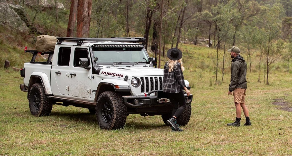 Kit Galerie de Toit Overlanding Jeep JK/JL & Gladiator JT - RHINO-RACK - Jeep Gladiator JT