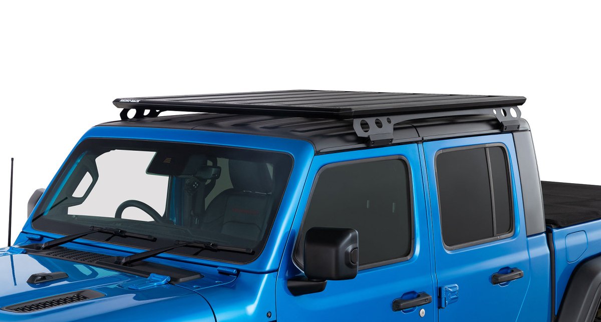 Kit Galerie de Toit Overlanding Jeep JK/JL & Gladiator JT - RHINO-RACK - Jeep Gladiator JT