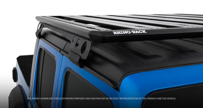 Kit Galerie de Toit Overlanding Jeep JK/JL & Gladiator JT - RHINO-RACK - Jeep Gladiator JT