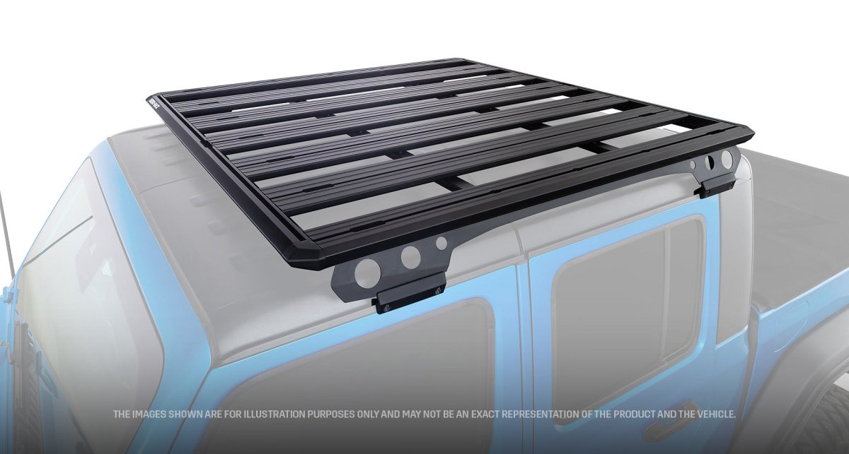 Kit Galerie de Toit Overlanding Jeep JK/JL & Gladiator JT - RHINO-RACK - Jeep Gladiator JT