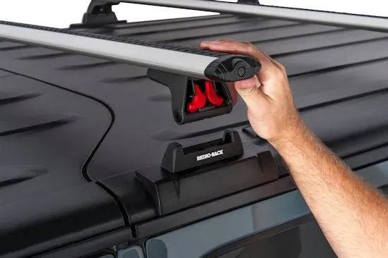 Kit Galerie de toit pour Hardtops Alu-cab Extra Cab - RHINO-RACK - Ford Ranger 2012-2022