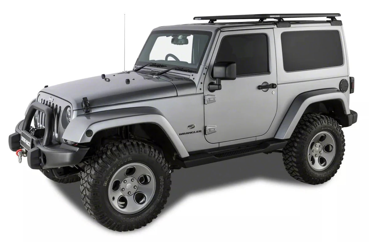 Kit Galerie de Toit + RCL Jeep Wrangler JK 2 Portes - 1300mm x 1430mm - RHINO-RACK - Jeep JK