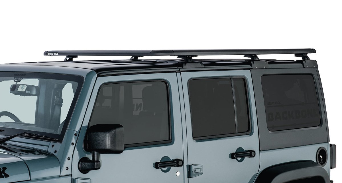 Kit Galerie de Toit + RCL Jeep Wrangler JK 4 Portes - 1800mm x 1430mm - RHINO-RACK - Jeep JK