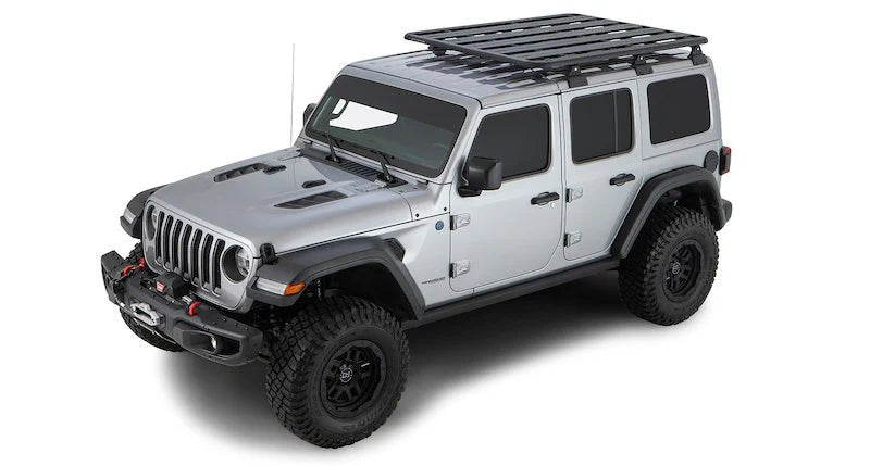 Kit Galerie de Toit + RLT600 Jeep Wrangler JL 4 Portes - 1800mm x 1430mm - RHINO-RACK - Jeep JL