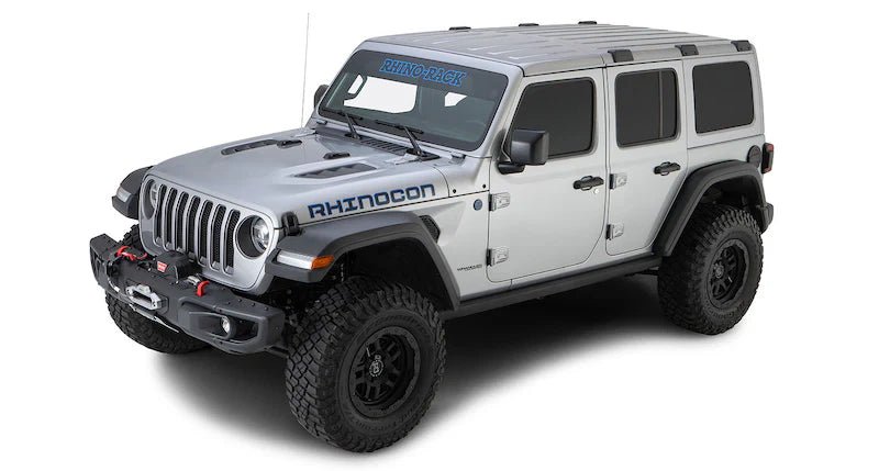 Kit Galerie de Toit + RLT600 Jeep Wrangler JL 4 Portes - 1800mm x 1430mm - RHINO-RACK - Jeep JL