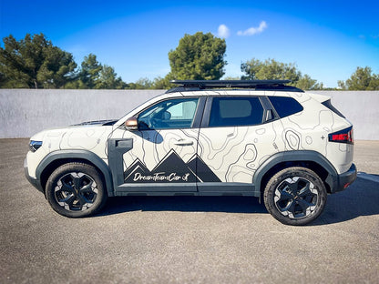 Kit Galerie intégrale Pioneer 1300x1240mm - Dacia Duster 2024+ - RHINO-RACK - Dacia Duster 2024+