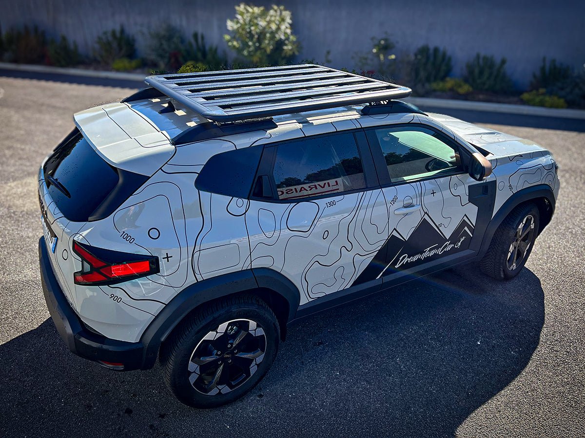 Kit Galerie intégrale Pioneer 1300x1240mm - Dacia Duster 2024+ - RHINO-RACK - Dacia Duster 2024+