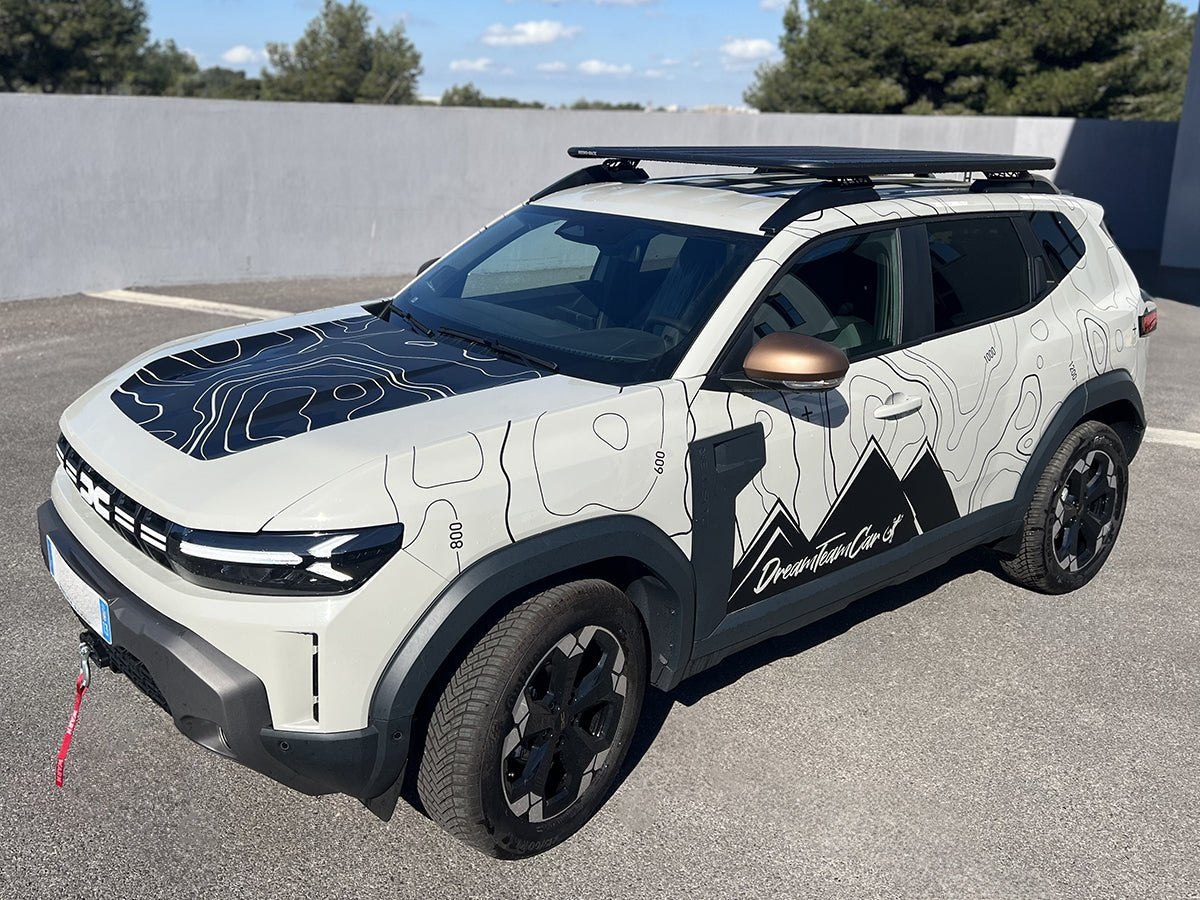 Kit Galerie intégrale Pioneer 1300x1240mm - Dacia Duster 2024+ - RHINO-RACK - Dacia Duster 2024+