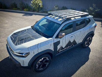 Kit Galerie intégrale Pioneer 1500x1240mm - Dacia Duster 2024+ - RHINO-RACK - Dacia Duster 2024+