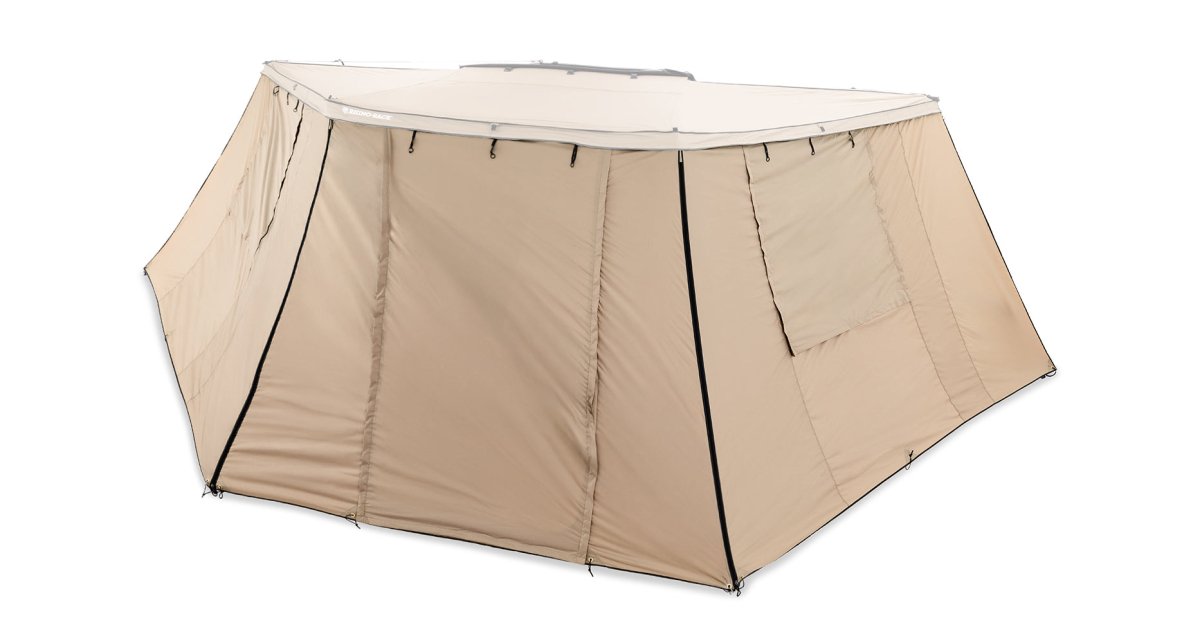 Kit Murs Auvent Batwing 180° - Extension Abri Tout-Terrain - RHINO-RACK - BYD Shark 2024+