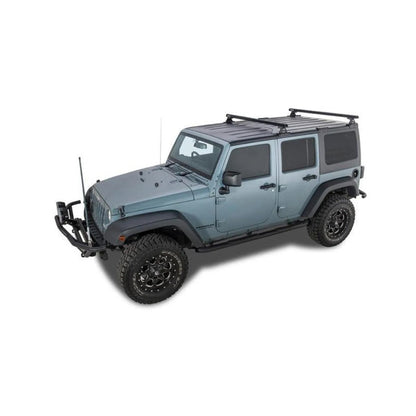 Kit x2 Barres de Toit 1500mm Heavy Duty (Système Backbone) - Jeep Wrangler JK 4 portes - RHINO-RACK - Jeep JK