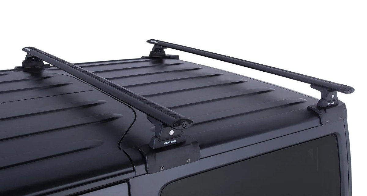 Kit x2 Barres de Toit 1500mm Sportz - Jeep Wrangler JK 2 portes - RHINO-RACK - Jeep JK