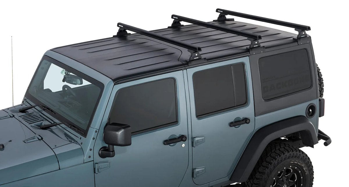 Kit x3 Barres de Toit 1500mm Heavy Duty - Jeep Wrangler JK 4 portes - RHINO-RACK - Jeep JK