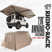 Pack Auvent 270° Auto-portant + Parois | Batwing Côté Droite - RHINO-RACK - BYD Shark 2024+