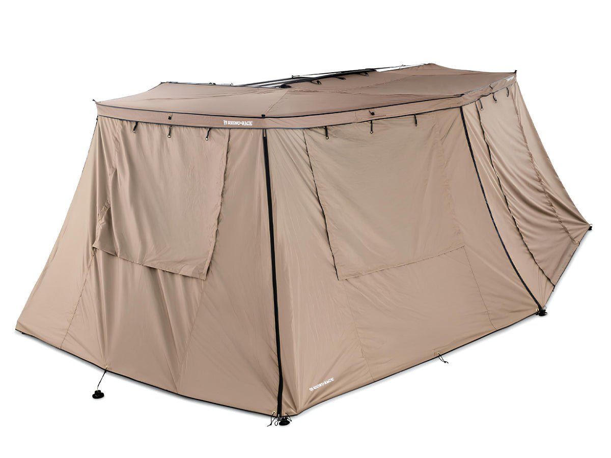 Pack Auvent 270° Auto-portant + Parois | Batwing Côté Droite - RHINO-RACK - BYD Shark 2024+