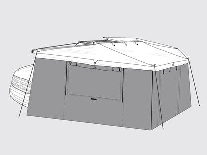 Pack Auvent 270° Auto-portant + Parois | Batwing Côté Gauche - RHINO-RACK - BYD Shark 2024+