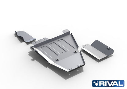 Kit 4x Protections Toyota Hilux REVO 2016-Présent - Rival4x4 - Aluminium 4mm - Toyota Hilux 2016+