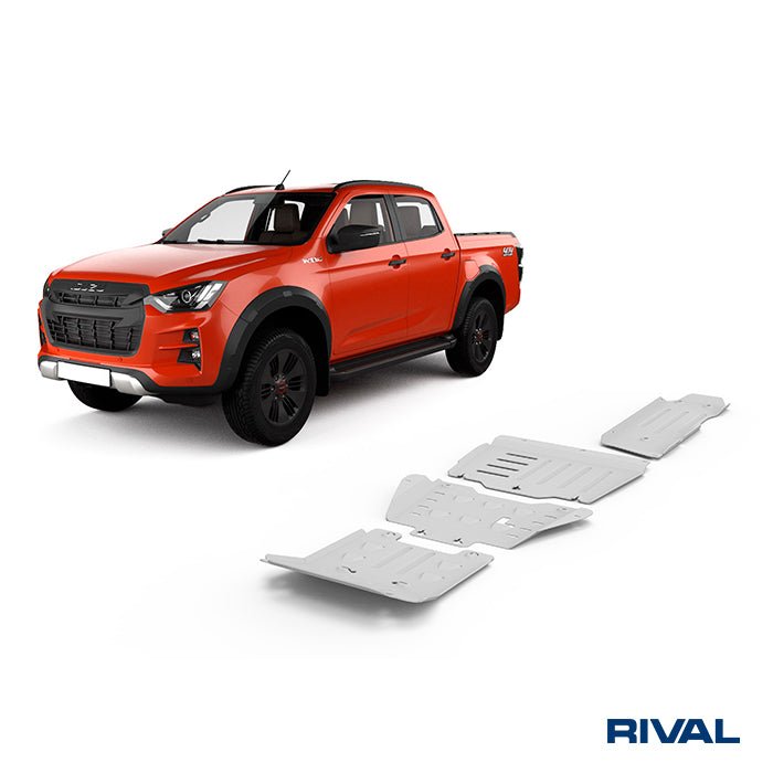 Kit Blindage Alu 6mm Rival4x4 Isuzu D-Max 2020+ - Isuzu Dmax 2020+