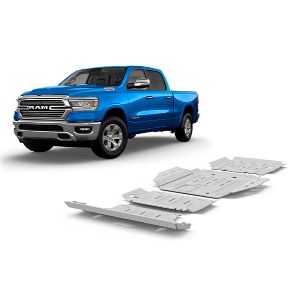Kit Protections Inférieures Dodge RAM 1500 2019+ Aluminium 6mm - Rival4x4 - Dodge RAM 1500