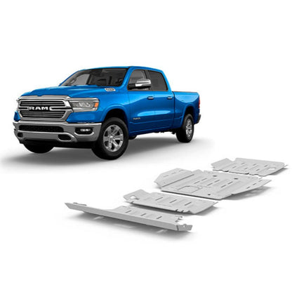 Kit Protections Inférieures Dodge RAM 1500 2019+ Aluminium 6mm - Rival4x4 - Dodge RAM 1500