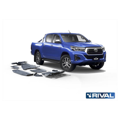 Kit Protections Intégrales RIVAL Toyota Hilux Revo (2016+) - Aluminium 6mm - Toyota Hilux 2016+