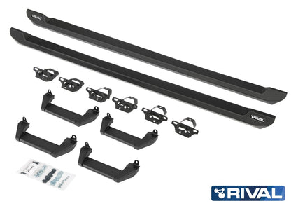 Marche-pieds RIVAL4x4 RockSlider - Jeep Wrangler JLU Off-Road - Jeep JL