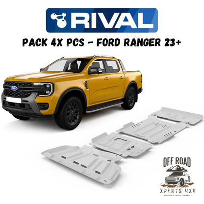 Pack Protections Inferieures Ford Ranger 2023+ | RIVAL 4x4 - Ford Ranger/Raptor 2023+