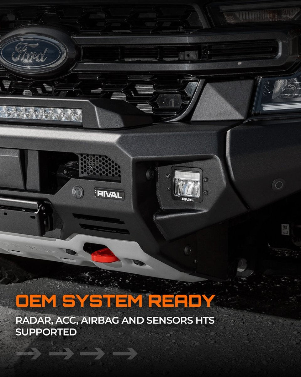 Pare-choc Avant GEN2 RIVAL Aluminium Ford Ranger 2023+ - Ford Ranger/Raptor 2023+