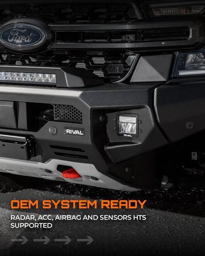 Pare-choc Avant GEN2 RIVAL Aluminium Ford Ranger 2023+ - Ford Ranger/Raptor 2023+