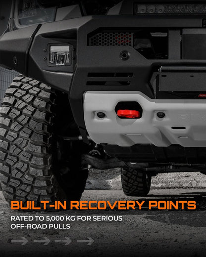 Pare-choc Avant GEN2 RIVAL Aluminium Ford Ranger 2023+ - Ford Ranger/Raptor 2023+