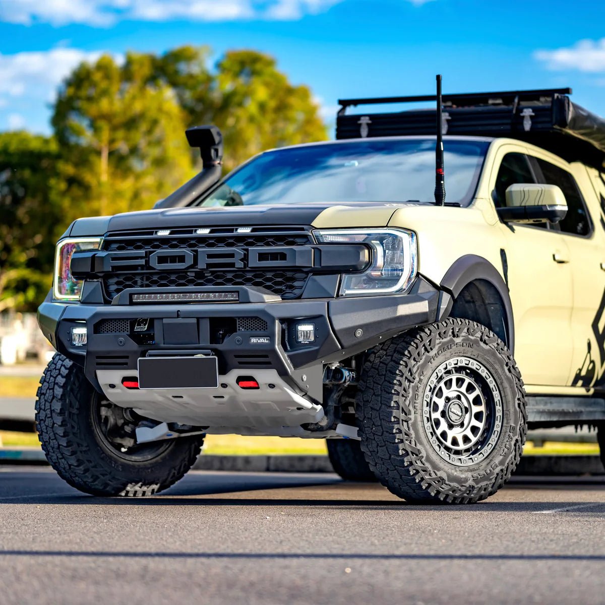 Pare-choc Avant GEN2 RIVAL Aluminium Ford Ranger 2023+ - Ford Ranger/Raptor 2023+