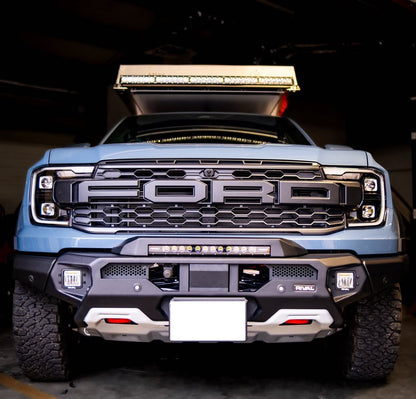 Pare-choc Avant Rival 4x4 Ford Raptor 2023+ | Aluminium Noir - Ford Ranger/Raptor 2023+