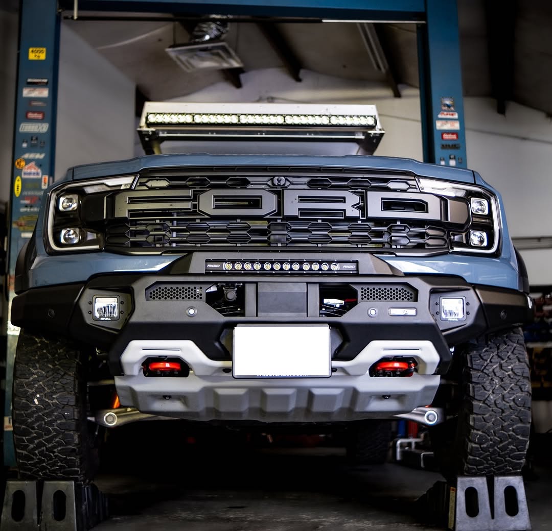 Pare-choc Avant Rival 4x4 Ford Raptor 2023+ | Aluminium Noir - Ford Ranger/Raptor 2023+