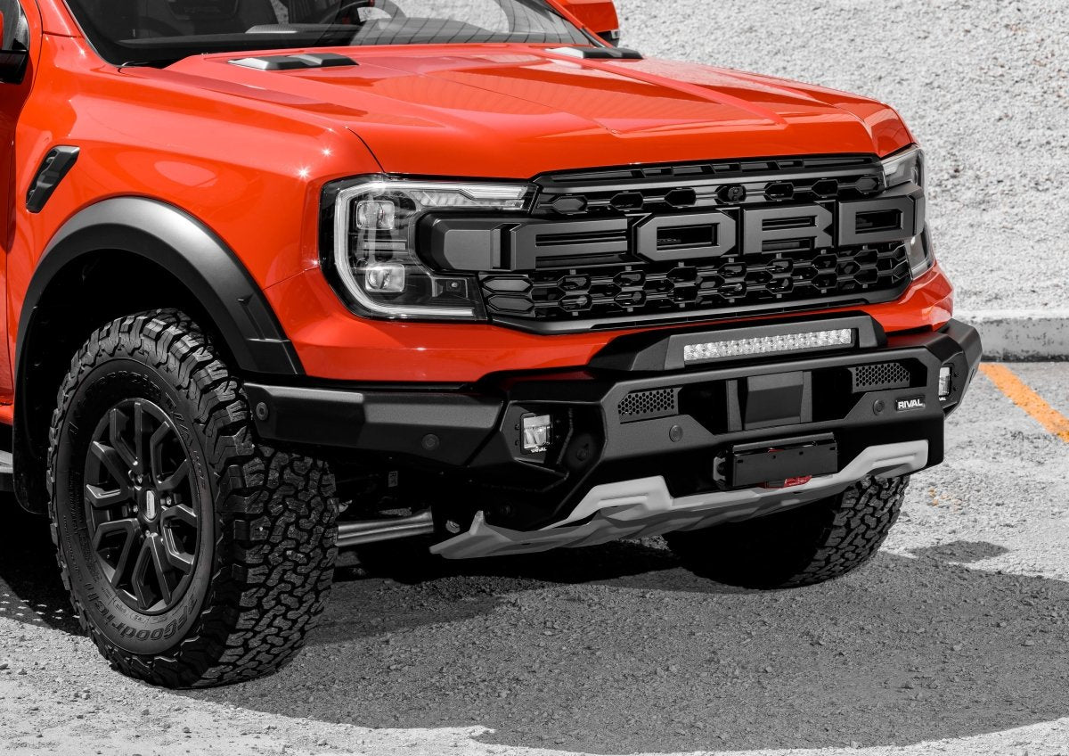Pare-choc Avant Rival 4x4 Ford Raptor 2023+ | Aluminium Noir - Ford Ranger/Raptor 2023+