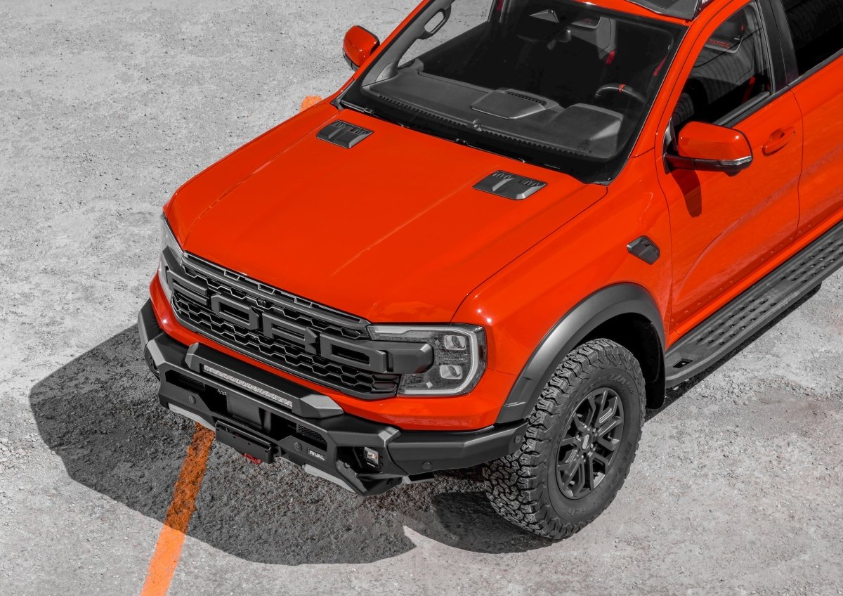 Pare-choc Avant Rival 4x4 Ford Raptor 2023+ | Aluminium Noir - Ford Ranger/Raptor 2023+