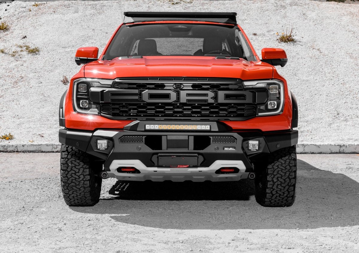 Pare-choc Avant Rival 4x4 Ford Raptor 2023+ | Aluminium Noir - Ford Ranger/Raptor 2023+