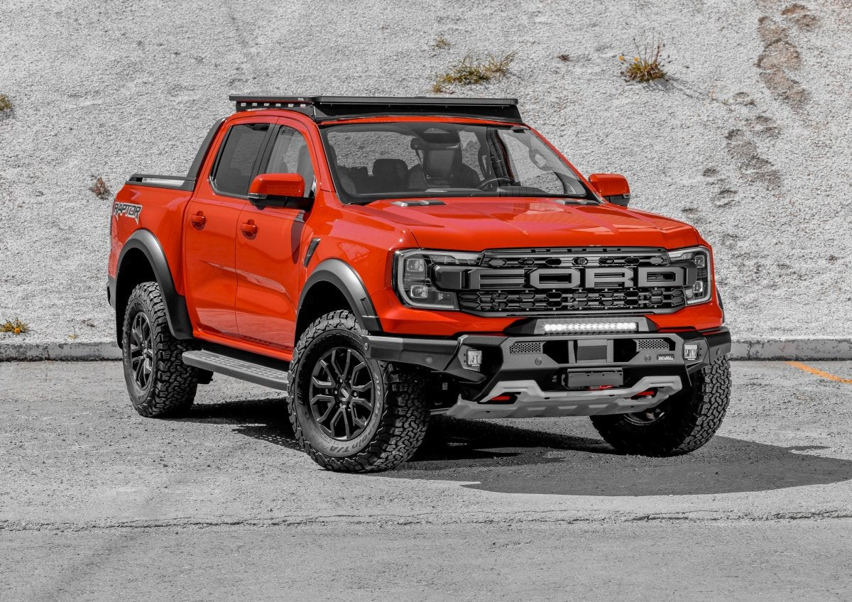 Pare-choc Avant Rival 4x4 Ford Raptor 2023+ | Aluminium Noir - Ford Ranger/Raptor 2023+