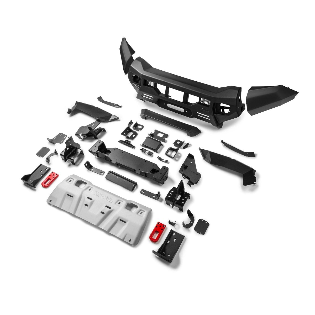 Pare-choc Avant Rival 4x4 VW AMAROK 2023+ | Aluminium Noir - VW Amarok 2023+