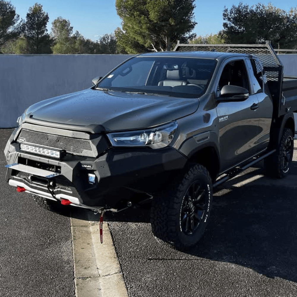 Pare-choc Avant Rival Aluminium - Toyota Hilux Legend 2018-20 - Toyota Hilux 2016+
