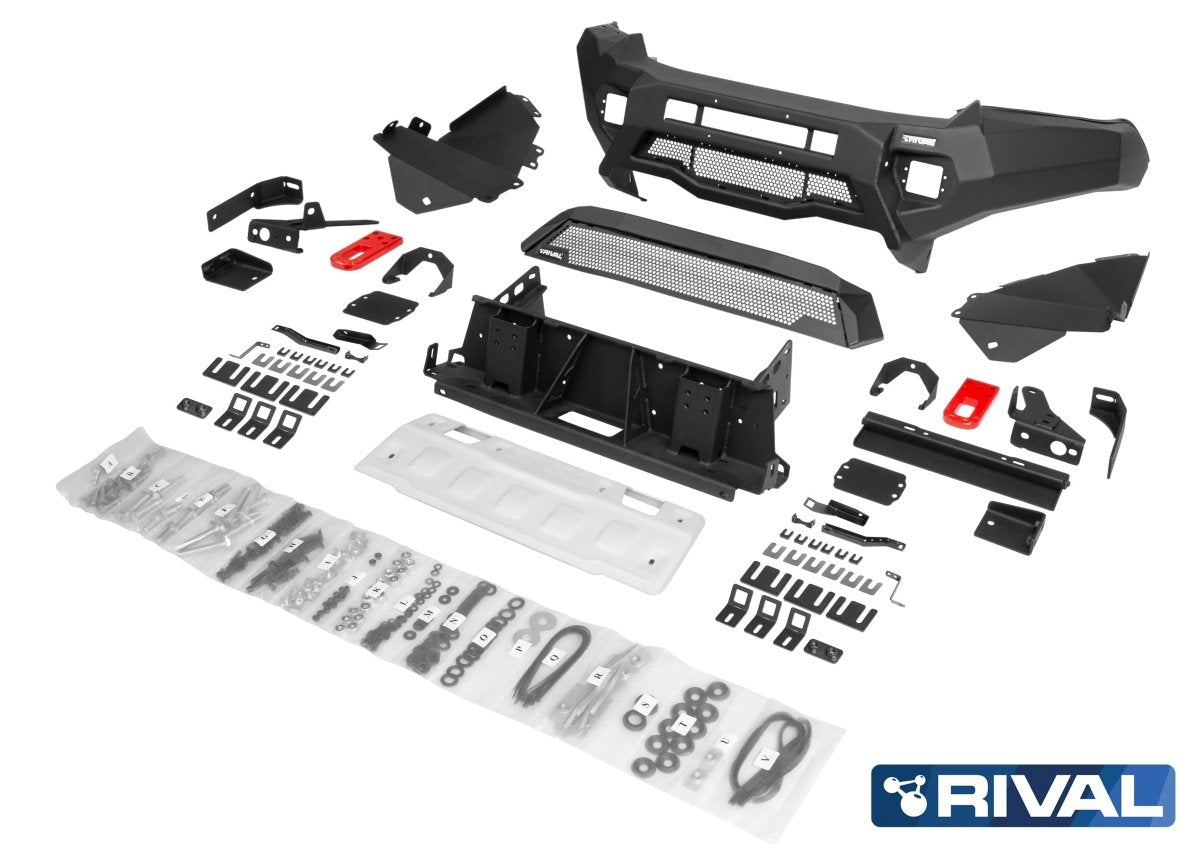 Pare-choc Avant Rival Toyota Hilux 2021 a Present | Léger et Robuste - Toyota Hilux 2016+