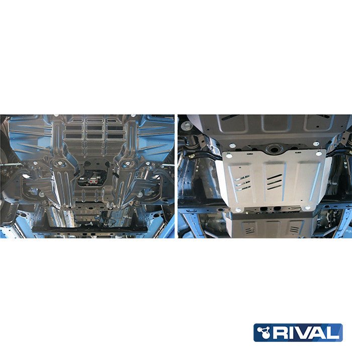 Protection Boite de Vitesse - Toyota Hilux REVO 2016-Présent - Rival4x4 - Aluminium 6mm - Toyota Hilux 2016+