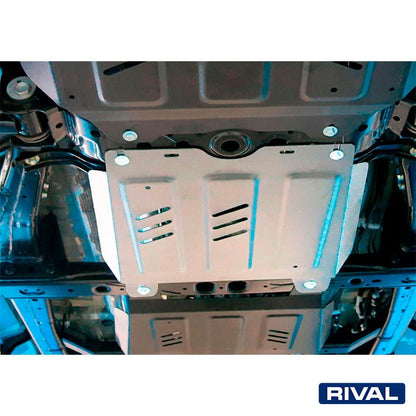 Protection Boite de Vitesse - Toyota Hilux REVO 2016-Présent - Rival4x4 - Aluminium 6mm - Toyota Hilux 2016+