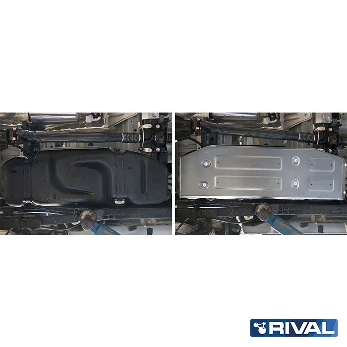 Protection Réservoir Carburant - Toyota Hilux REVO 2016+ Rival4x4 - Aluminium 6mm - Toyota Hilux 2016+