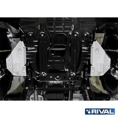 Protection Triangles Avants - Toyota Hilux REVO 2016+ Rival4x4 - Aluminium 6mm - Toyota Hilux 2016+