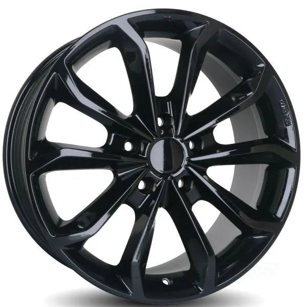 Jante Aluminium RUUUD 8x18 5x120 ET50 Gloss Black - Craftstar (Xenon) - Dacia Duster 2024+