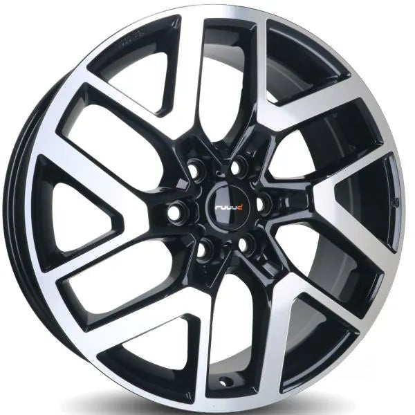 Jante Aluminium RUUUD Bastogne 7.5x19 6x120 ET52 Black - Dacia Duster 2024+
