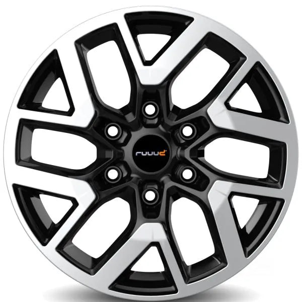 Jante Aluminium RUUUD Bastogne 7.5x19 6x120 ET52 Black - Dacia Duster 2024+